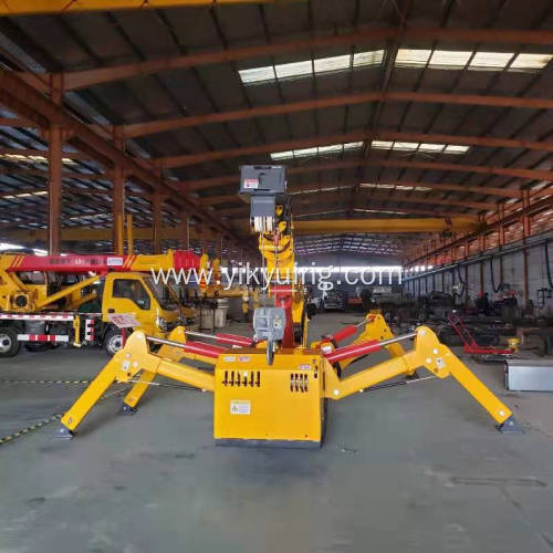 3Ton 12T Telescopic Boom Hydraulic Construction Lifting Crane Mobile Spider Crane